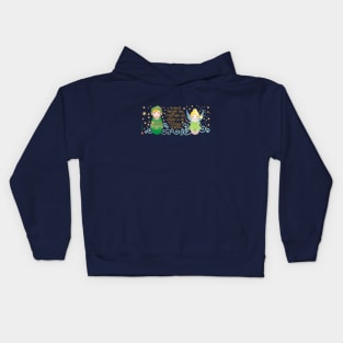 Kokeshis Peter and fairy Kids Hoodie